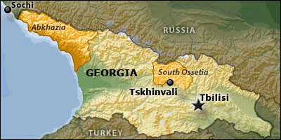 Russia, Abkhazia, Georgia, South Ossetia