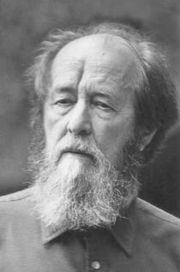 Aleksandr Solzhenitsyn late in life